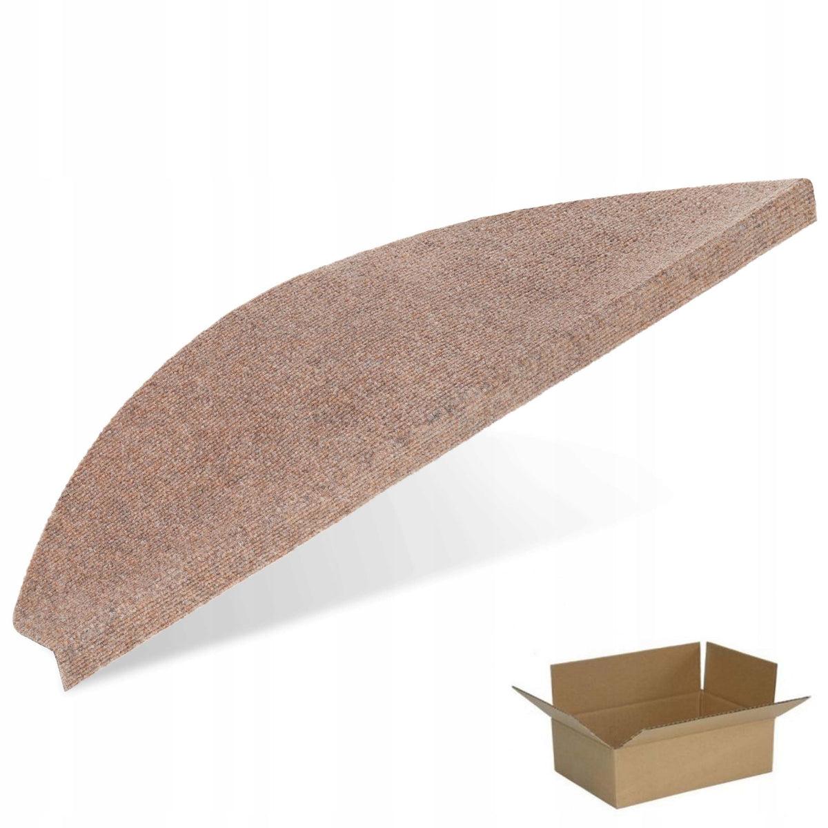 SELF-ADHESIVE STAIR COVERS, BEIGE SET