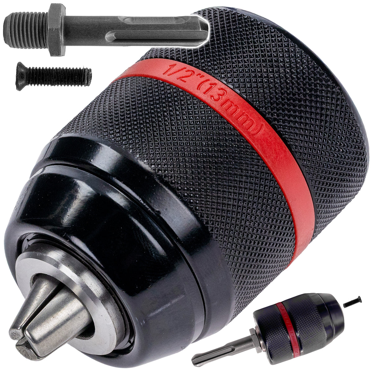 SELF-CLAMPING DRILL CHUCK SDS PLUS 1/2" 2-13mm