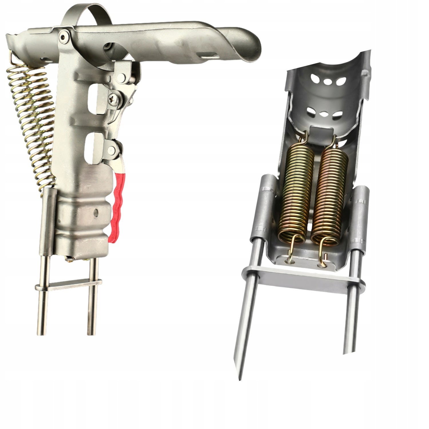 SELF-CUTTING FISHING SUPPORT AUTOMATIC STAINLESS STEEL STRONG JAM Packaging status original