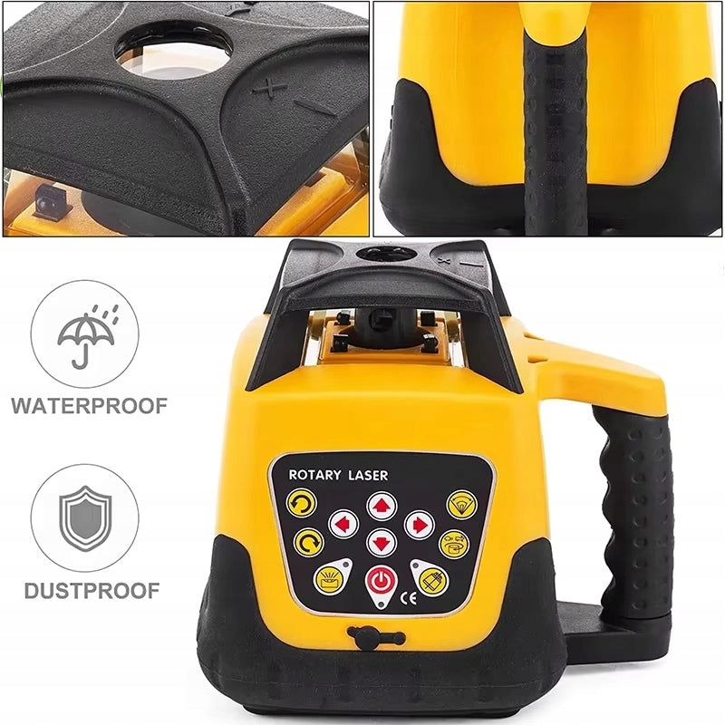SELF LEVELING LASER LEVEL 360° IP54 Battery not included Measurement accuracy (+/-) 5 mm