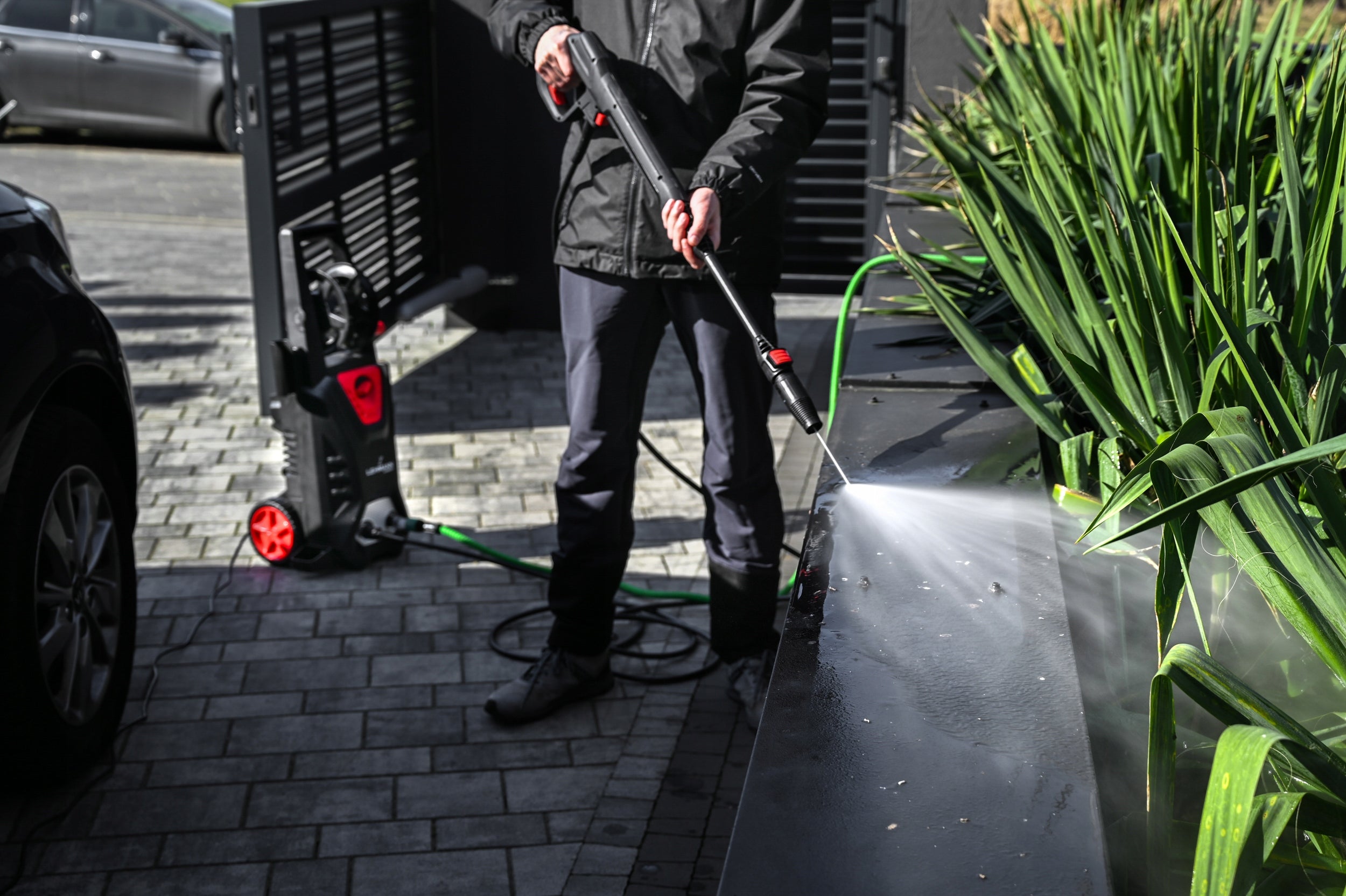 SELF SUCTION PRESSURE WASHER HUDSON 260BAREW ALU PUMP SET PATIO BRUSH Model MYJKA CIŚNIENIOWA SAMOSSĄCA LEHMANN TURBO 260