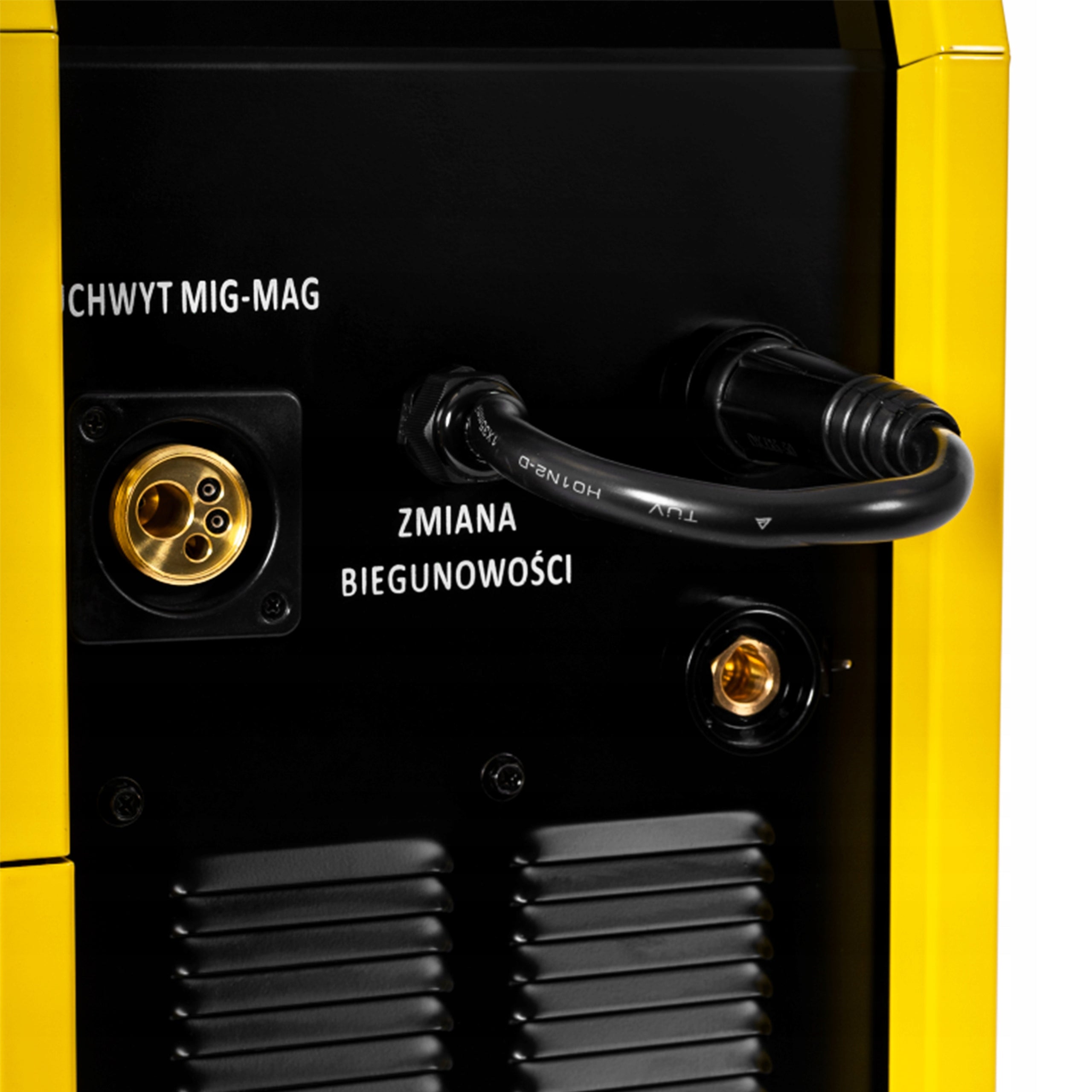 SEMI-AUTOMATIC WELDING MACHINE MAGNUM MIG 270 MMA SYNERGY 270A 400V IGBT 4X4 ALU Duty cycle time 60%