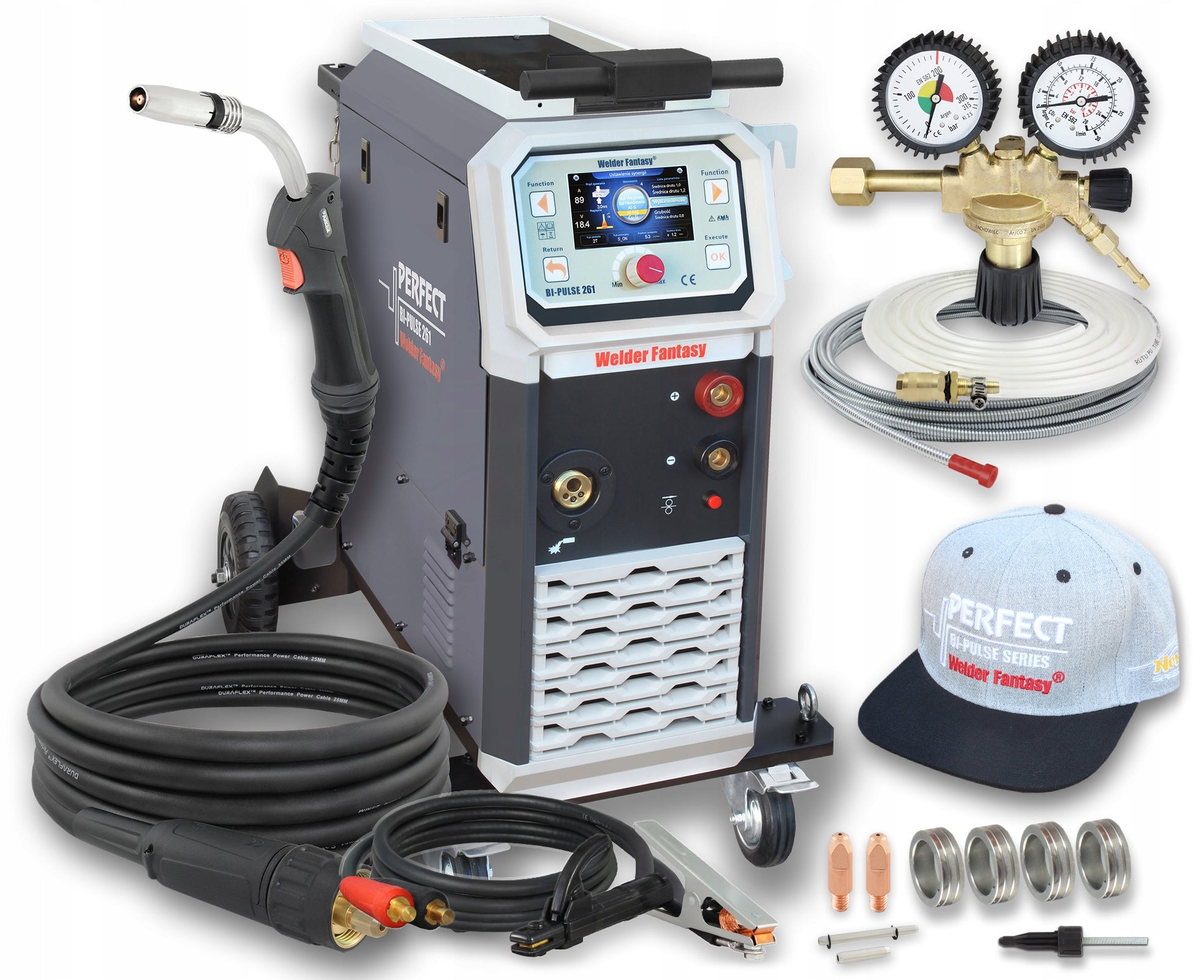 SEMI-AUTOMATIC WELDING MACHINE MIGOMAT BI-PULSE 261 WELDING MACHINE MIG MAG PULSE