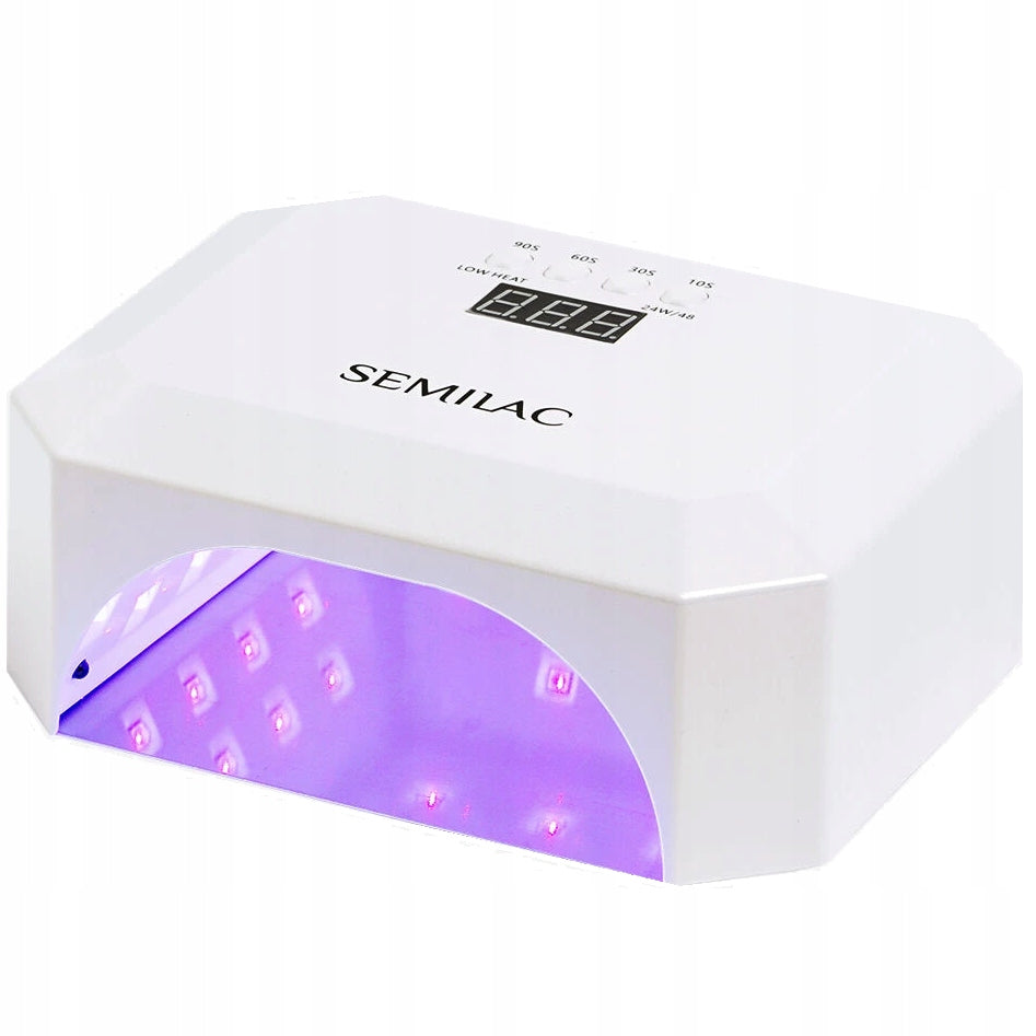 SEMILAC Diamond UV LED 24/48 Nail Lamp for 24W 48W Gel Hybrids Packaging status original