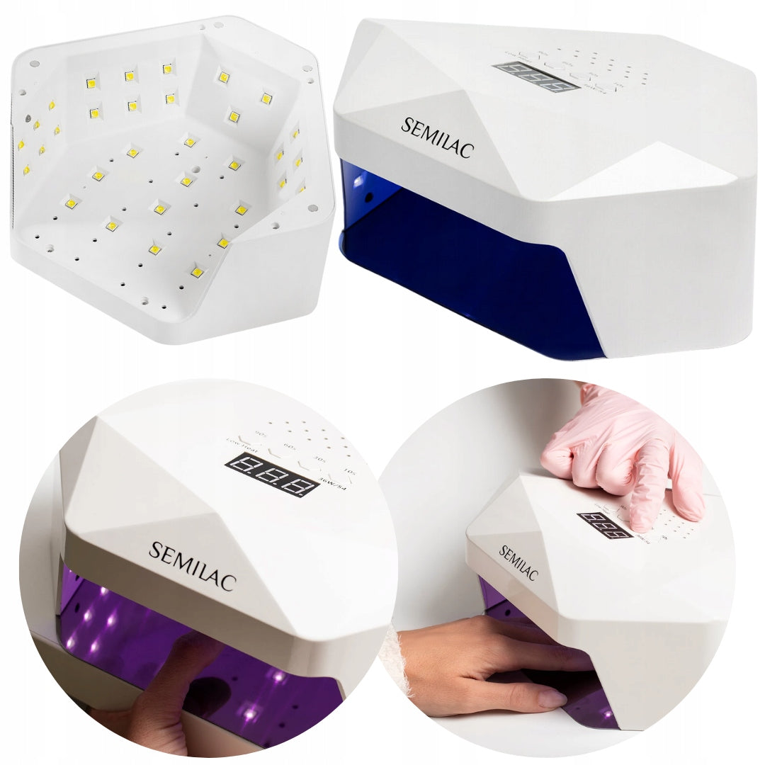 SEMILAC Nail lamp manicure Diamond UV LED STRONG 36W / 54W