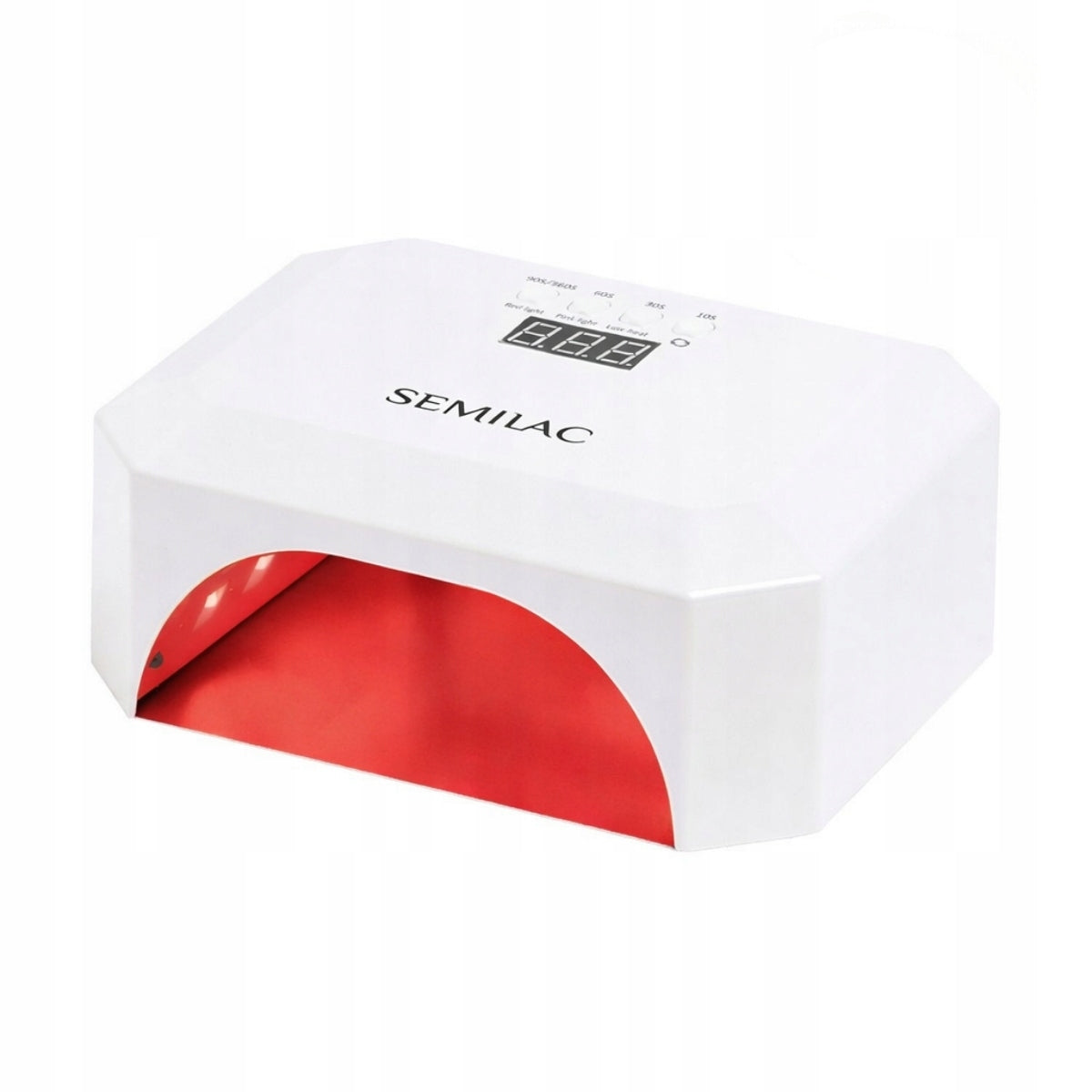 SEMILAC UV LED LAMP FOR NAILS HYBRID GELS STRONG 24IN/48 RED LIGHT SYSTEM