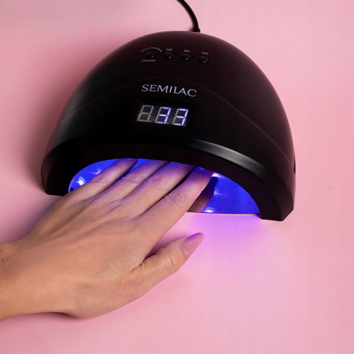 SEMILAC UV LED LAMP FOR NAILS MANICURE HYBRIDS AND GELS STRONG 24IN/48 Packaging status original