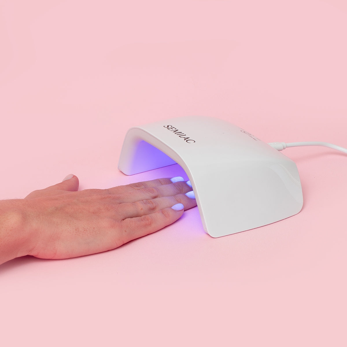 SEMILAC UV LED NAIL LAMP FOR HYBRID AND GEL MANICURE PEDICURE 15W/24 Packaging status original