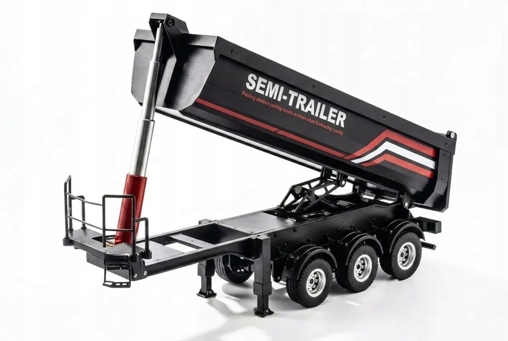 SEMITRAILER TIPPER 1509 REMOTE CONTROLLED FOR SLING 1501 HUINA H-TOYS 1:18 Brand Huina Toys