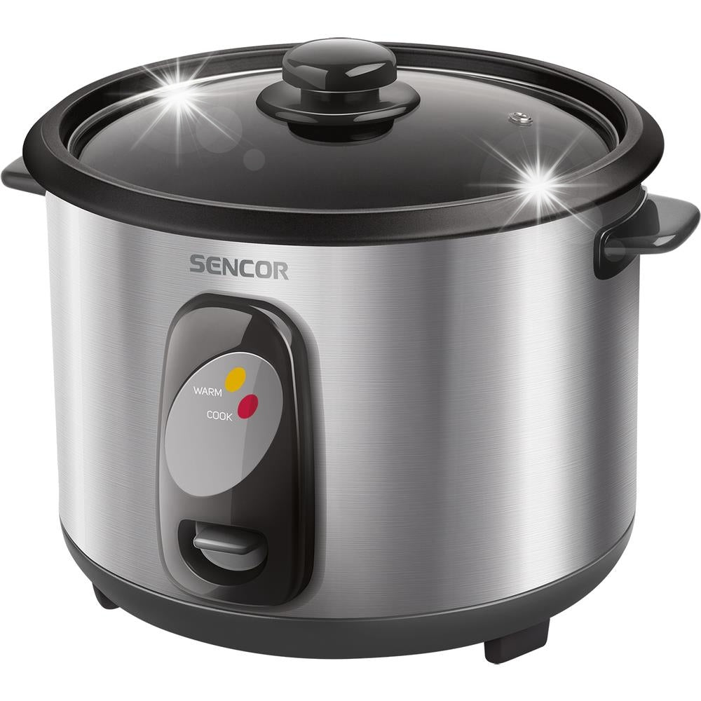SENCOR SRM1550SS slow cooker pot for cooking rice vegetables RICE COOKER STEEL 1.5L