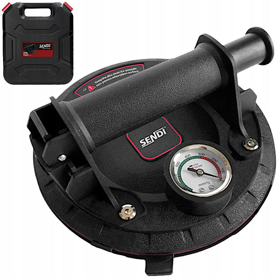 SENDI SC-20 Vacuum suction cup with pressure gauge 75kg