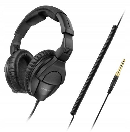 SENNHEISER HD 280 PRO headphones 113dB 64 Ohm 8-25000Hz + 6.3mm ADAPTER Brand Sennheiser