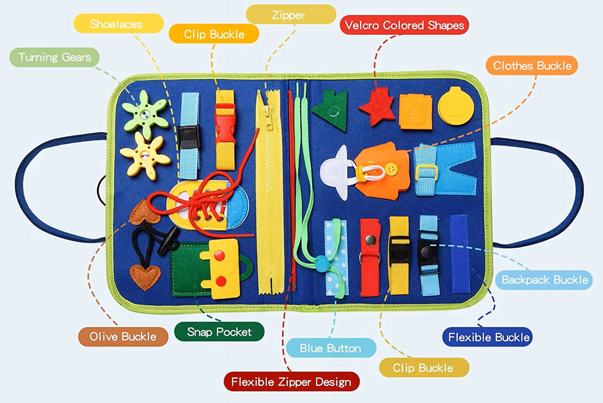 SENSORY BOARD DINOSAUR MONTESSORI MANIPULATIVE CHILDREN'S BOOK 3D Brand no brand