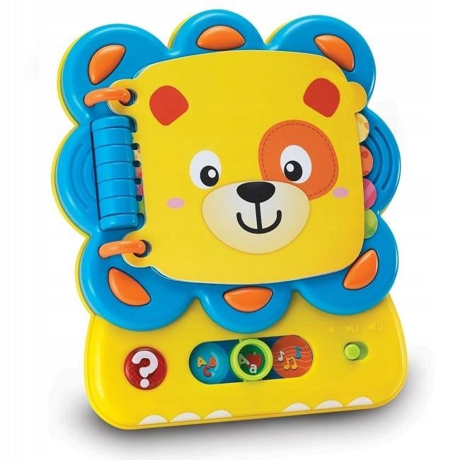 SENSORY BOOK FOR BABIES EDUCATIONAL CONTRAST PL QUIZZES 12 m+ Batteries included yes