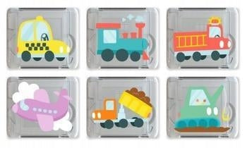SENSORY CUBES GLOWING IN WATER 6PCS