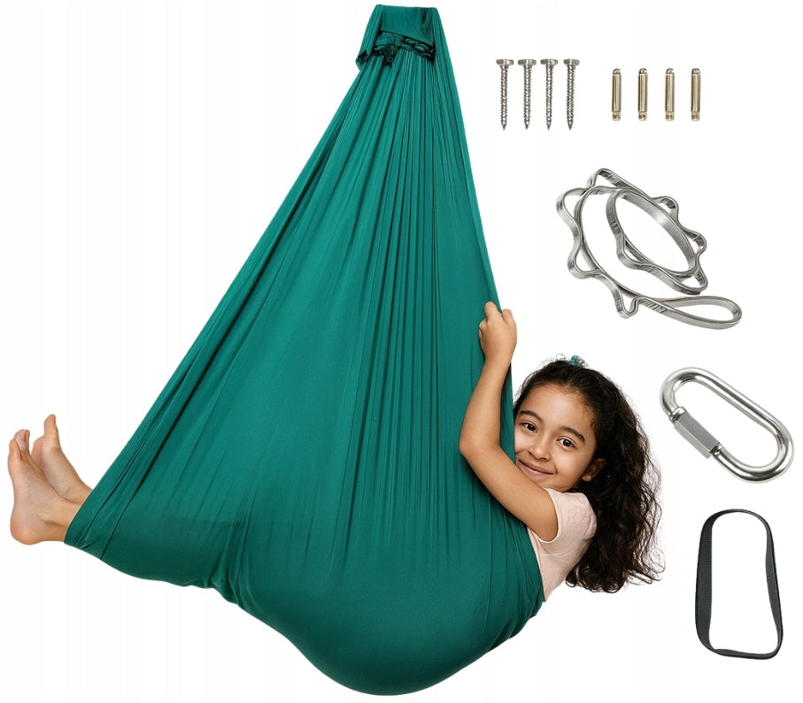 SENSORY HAMMOCK CHILDREN SWING THERAPEUTIC ACROBATIC SCARF PREMIUM