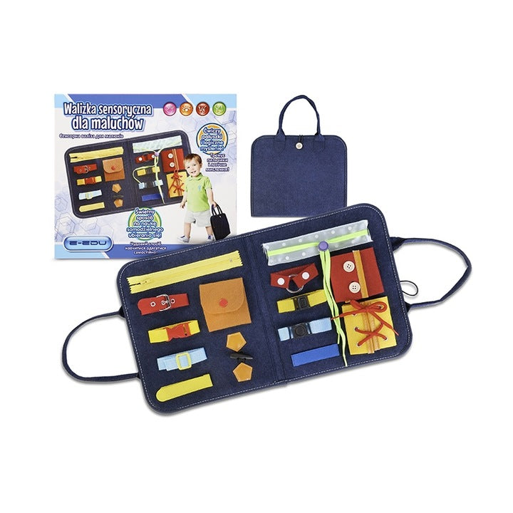 SENSORY MANIPULATION BOARD LEARNING CLOTHES AND BINDING ARTICLES Manufacturer code 687266