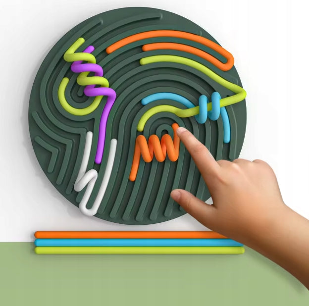 SENSORY MAZE CHILDREN SENSORY BOARD ASMR ADHD MORTORIC