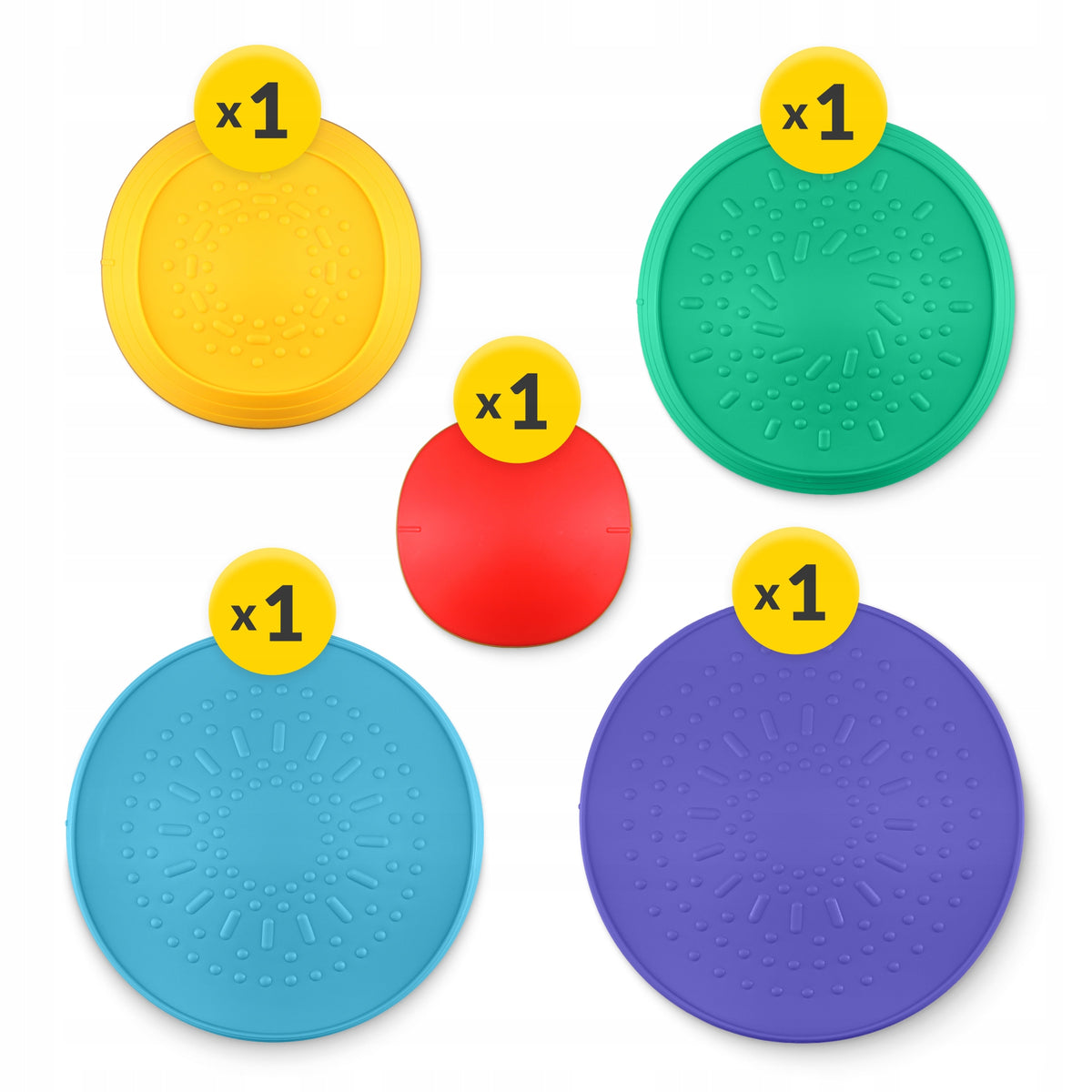 SENSORY PATH BALANCING STONES FOR CHILDREN BALANCE TRAINING 5 PCS Manufacturer code Kamyki sensoryczne do zabawy zestaw 5 szt.