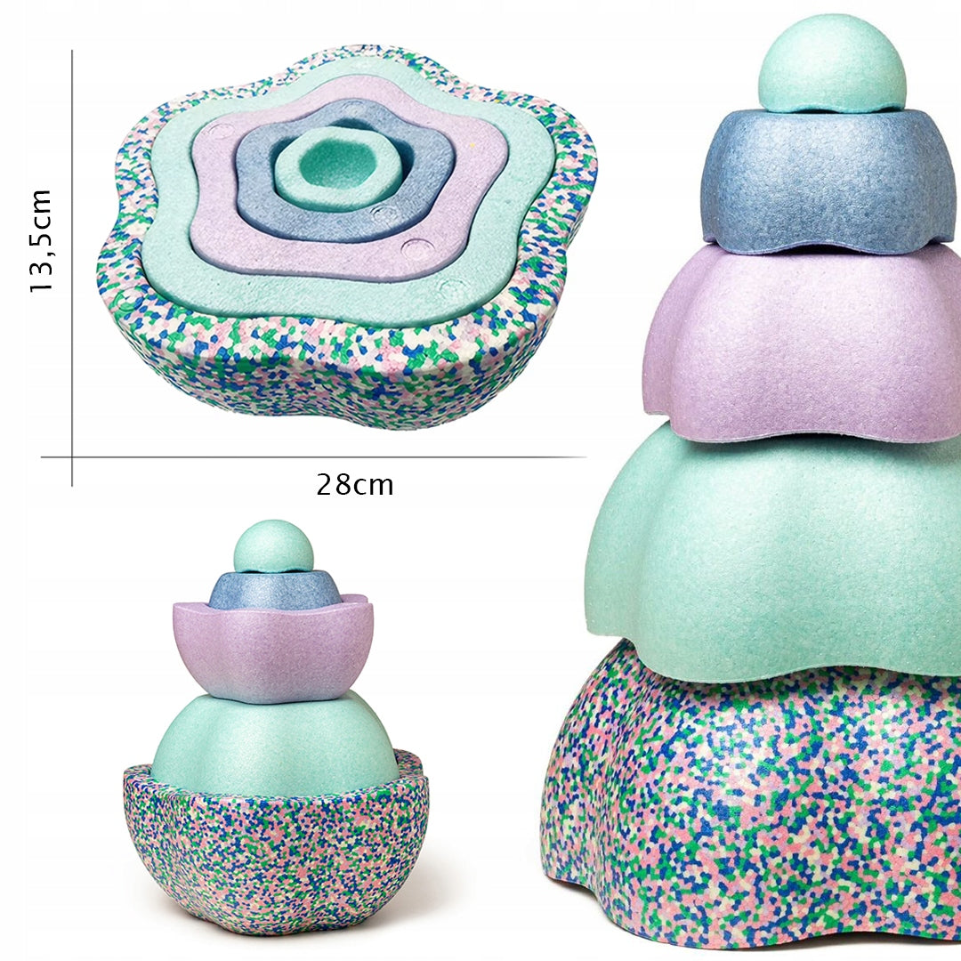 SENSORY PATH STONES BALANCE TRAINING 5EL FOR BABY Packaging status original