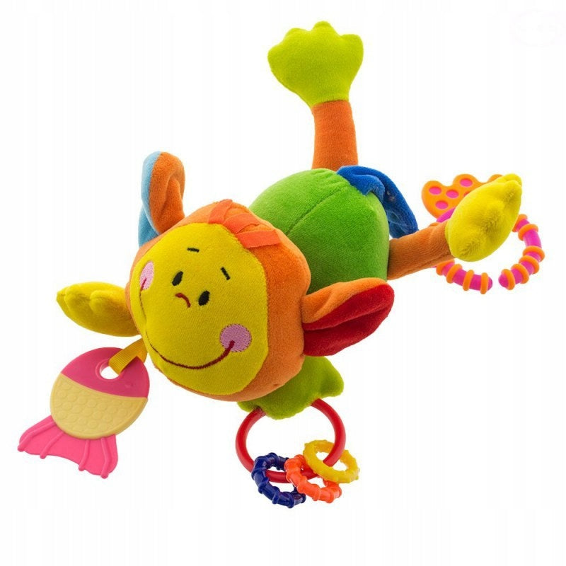 SENSORY RATTLE MONKEY SOFT WITH RATTLES