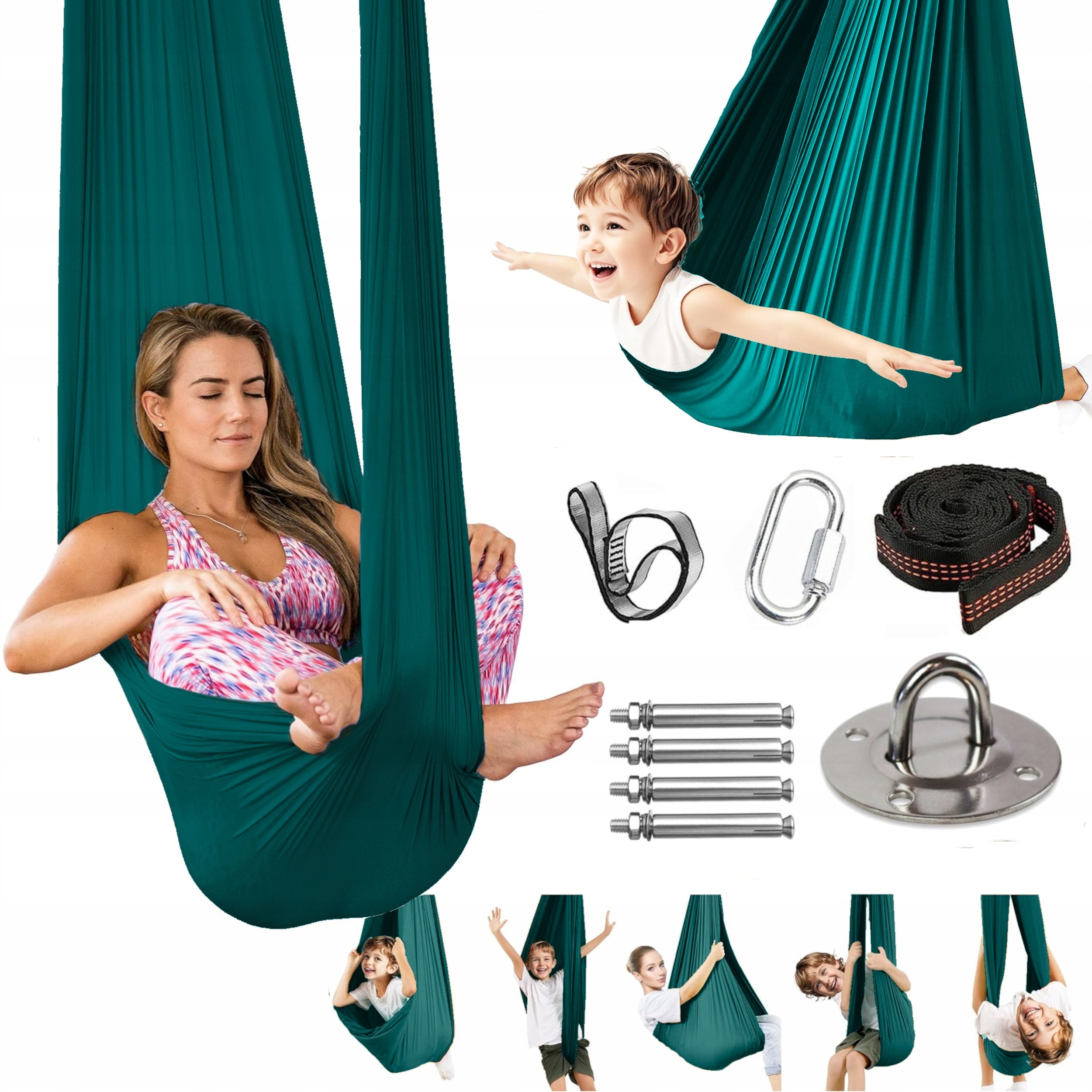 SENSORY SCARF FOR CHILDREN AND ADULTS YOGA ACROBATIC SASH 400x150