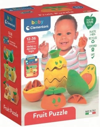 SENSORY TOY FRUIT TO ASSEMBLE 12m Brand Clementoni