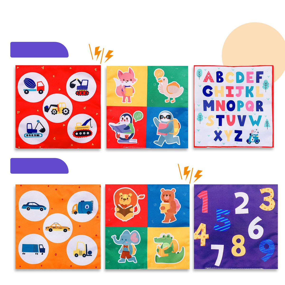 SENSORY TOY PULL WIPES MONTESSORI SORTER BOX Brand no brand