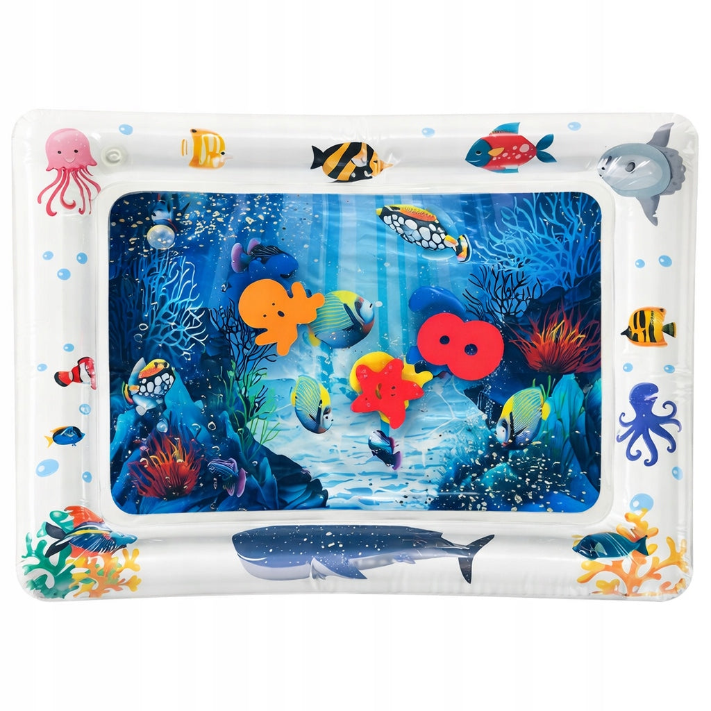 SENSORY WATER MAT for Infants to Lie on the Belly Rubber 60x50 cm