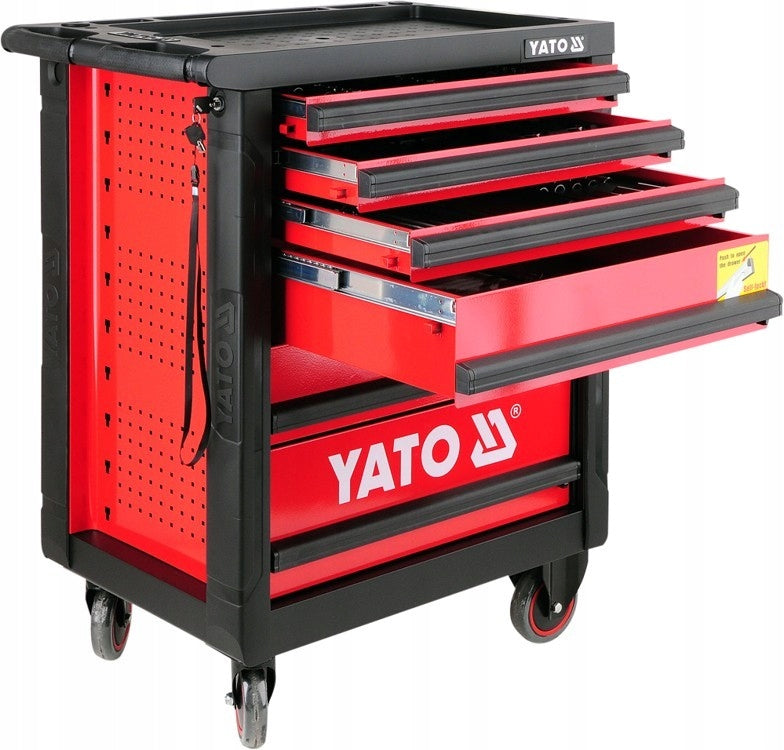 SERVICE CABINET WITH 177 TOOLS. YT-5530 YATO Accessories included yes