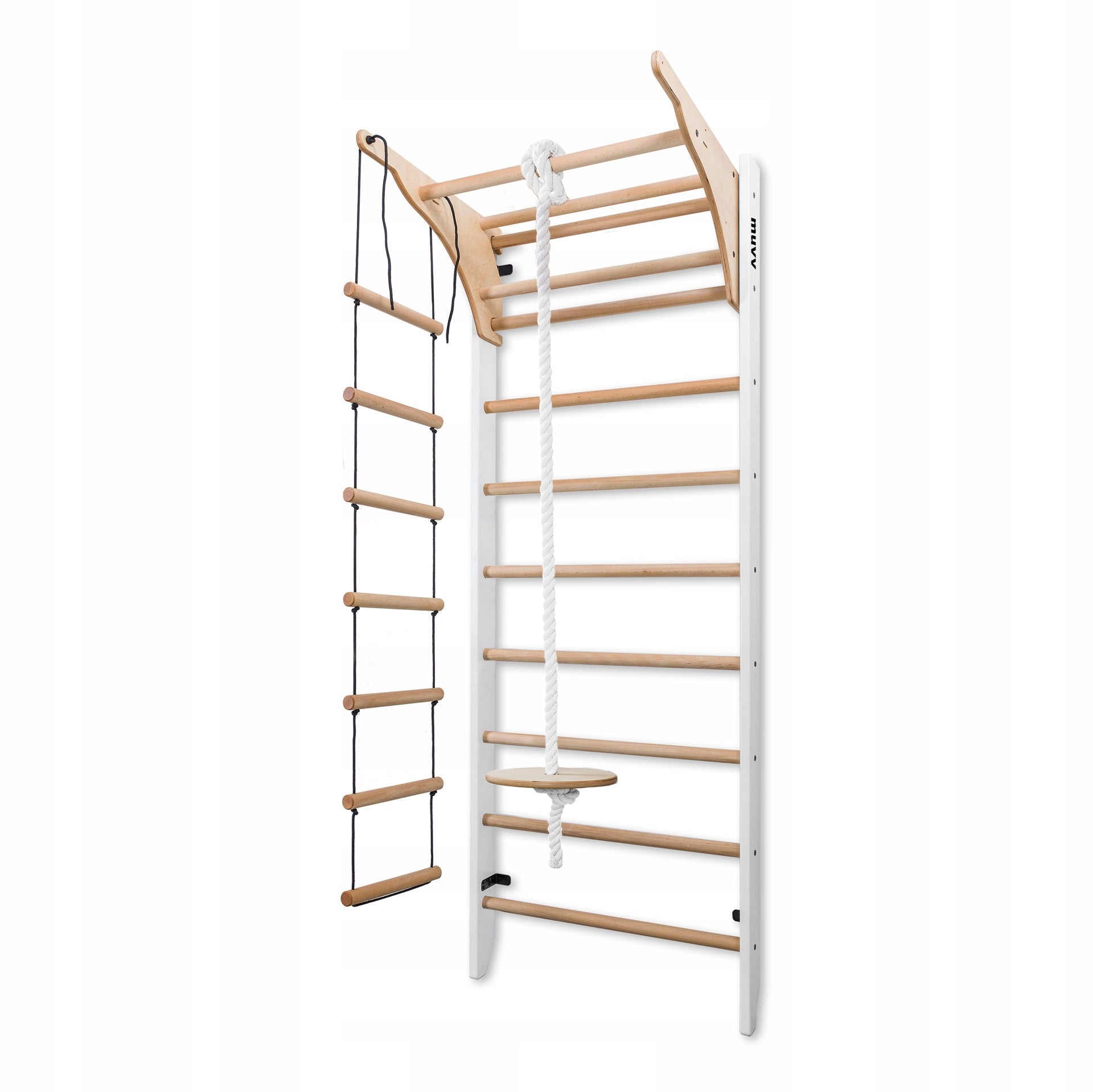 SET 220cm WHITE gymnastic ladder for exercise child's room - MUVV Manufacturer code 220 white