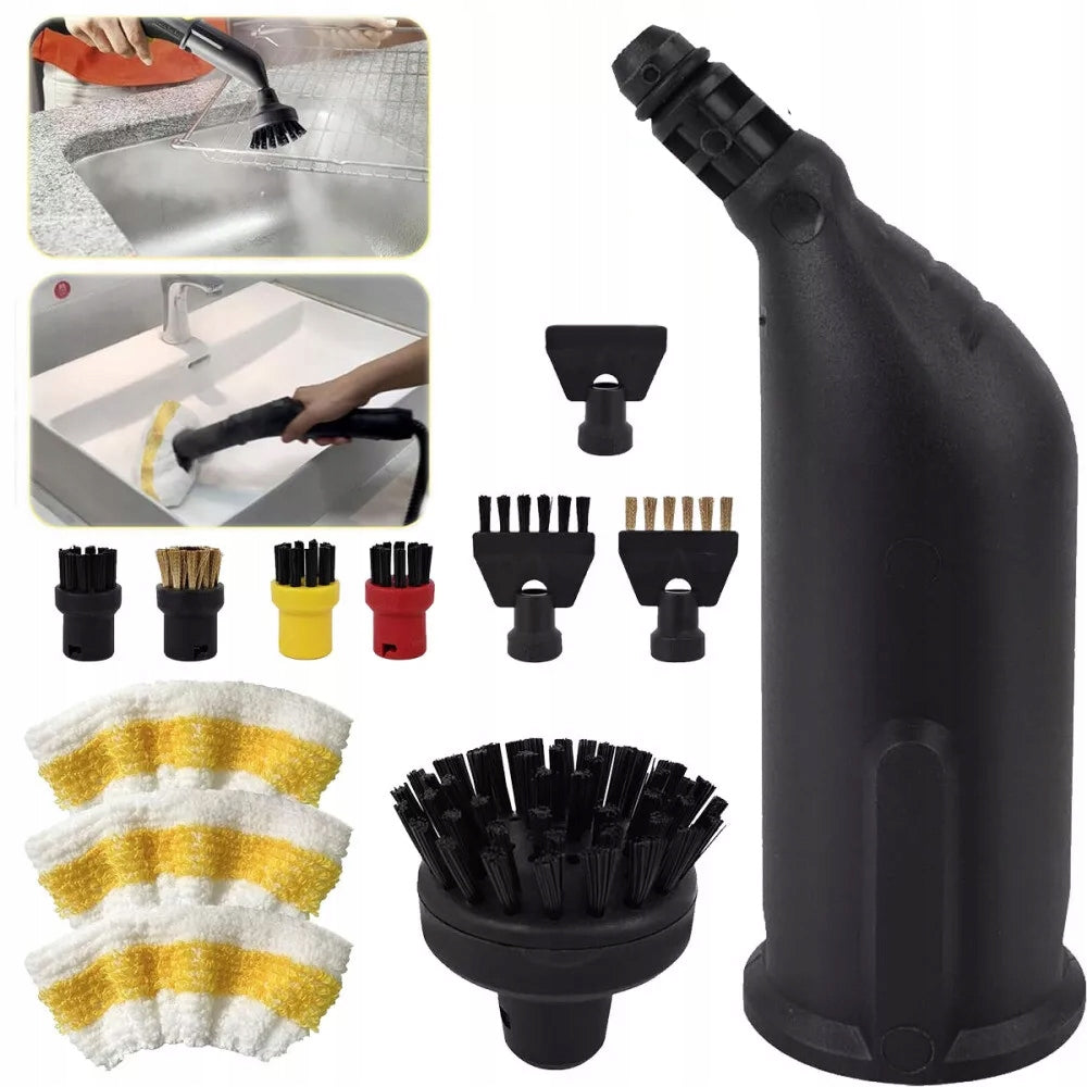 SET Akcesoria FOR KARCHER SC1 2 3 4 5 STEAMERS brush cloths nozzle