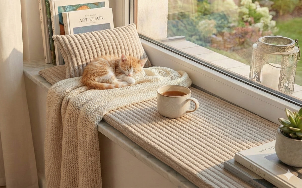 SET. Bed Mat for Cat Dog 70x24x3cm For window sill .PREMIUM + pillow Packaging status original