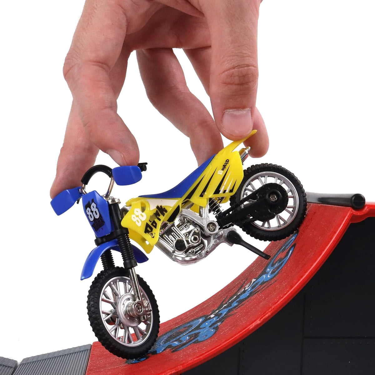 SET FINGERCROSS SKATEPARK FOR CHILDREN MOTORCYCLE FOR FINGERS RAMP Manufacturer code 5904335886030