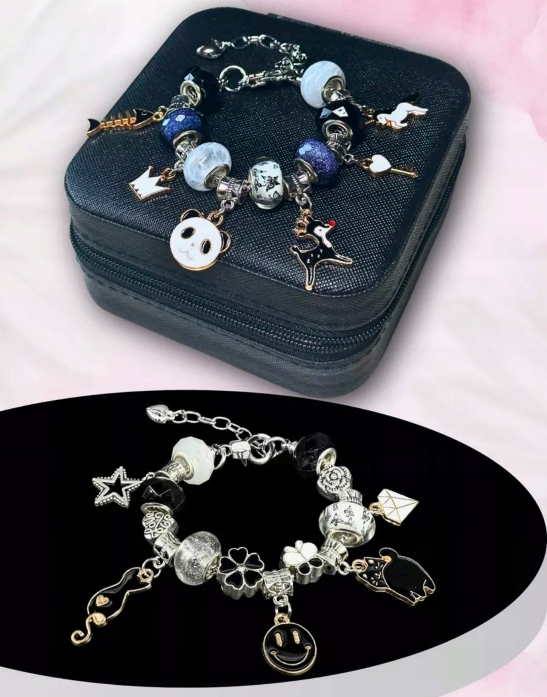 SET FOR MAKING BRACELETS NECKLACES GIFT + CHEST BLACK Manufacturer code 54637