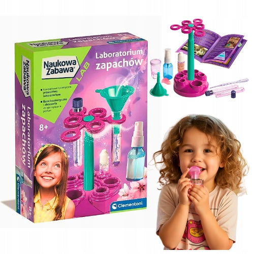 SET FOR MAKING COSMETICS FOR CHILDREN LABORATORY EXPERIENCE HANDMADE