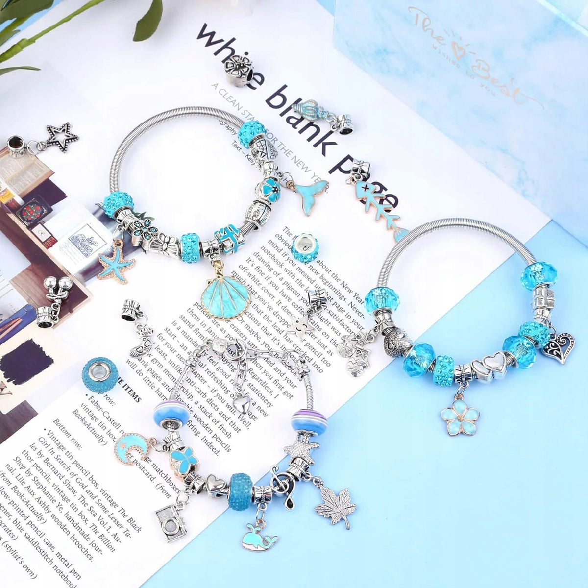 SET FOR MAKING JEWELRY BRACELETS NECKLACES PENDANTS FOR CHILDREN Manufacturer code KORALIKI KORALIKÓW PREZENT NA DZIEŃ DZIECKA