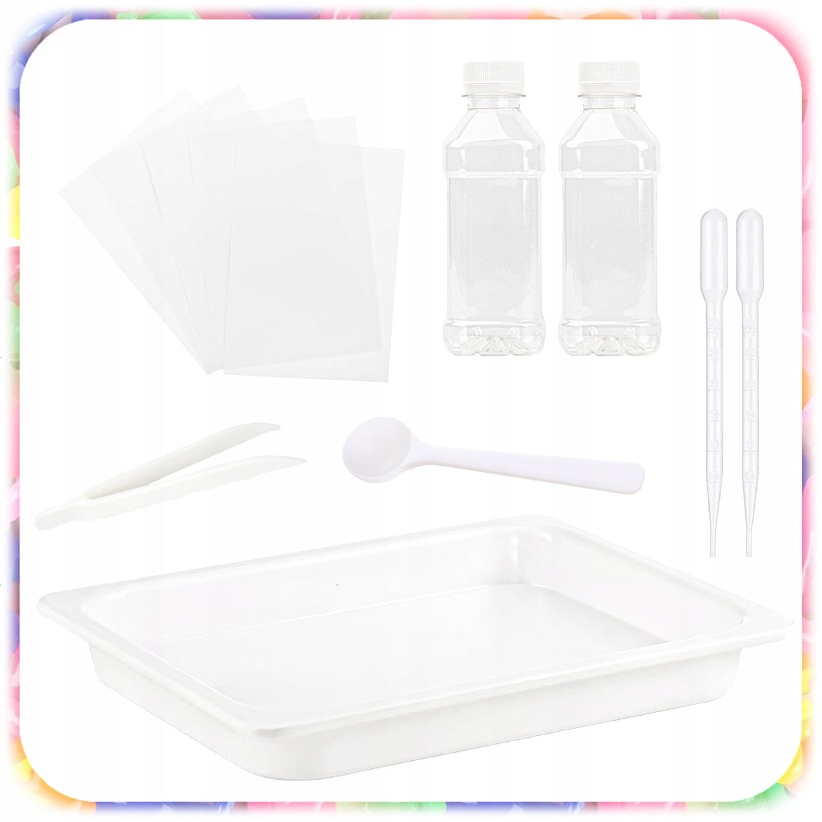 SET FOR PAINTING ON WATER EBRU 10 COLORS CREATIVE MAGIC DIY A5 XXL Packaging status original