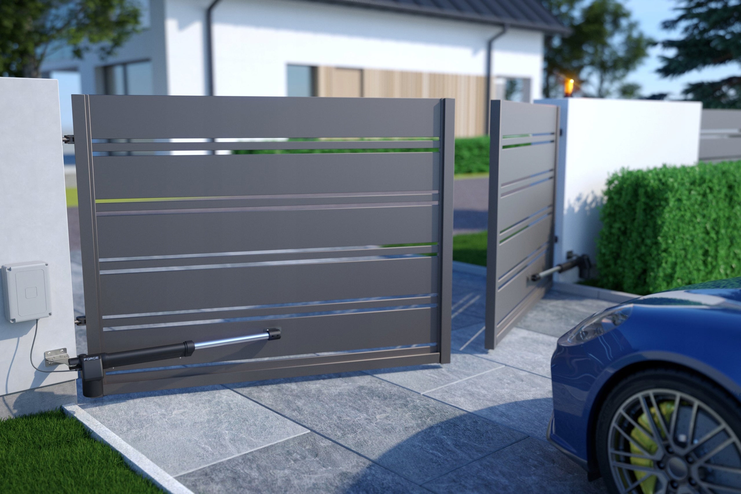 SET FOR SWING GATE FORCE GT400LS UP TO 8 M 400 KG WIFI CONTROL Manufacturer code GT400 LS