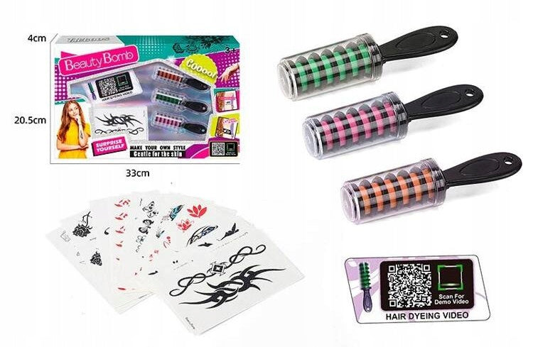 SET FOR TATTOOS AND HAIR DYES EAN (GTIN) 5902496153350