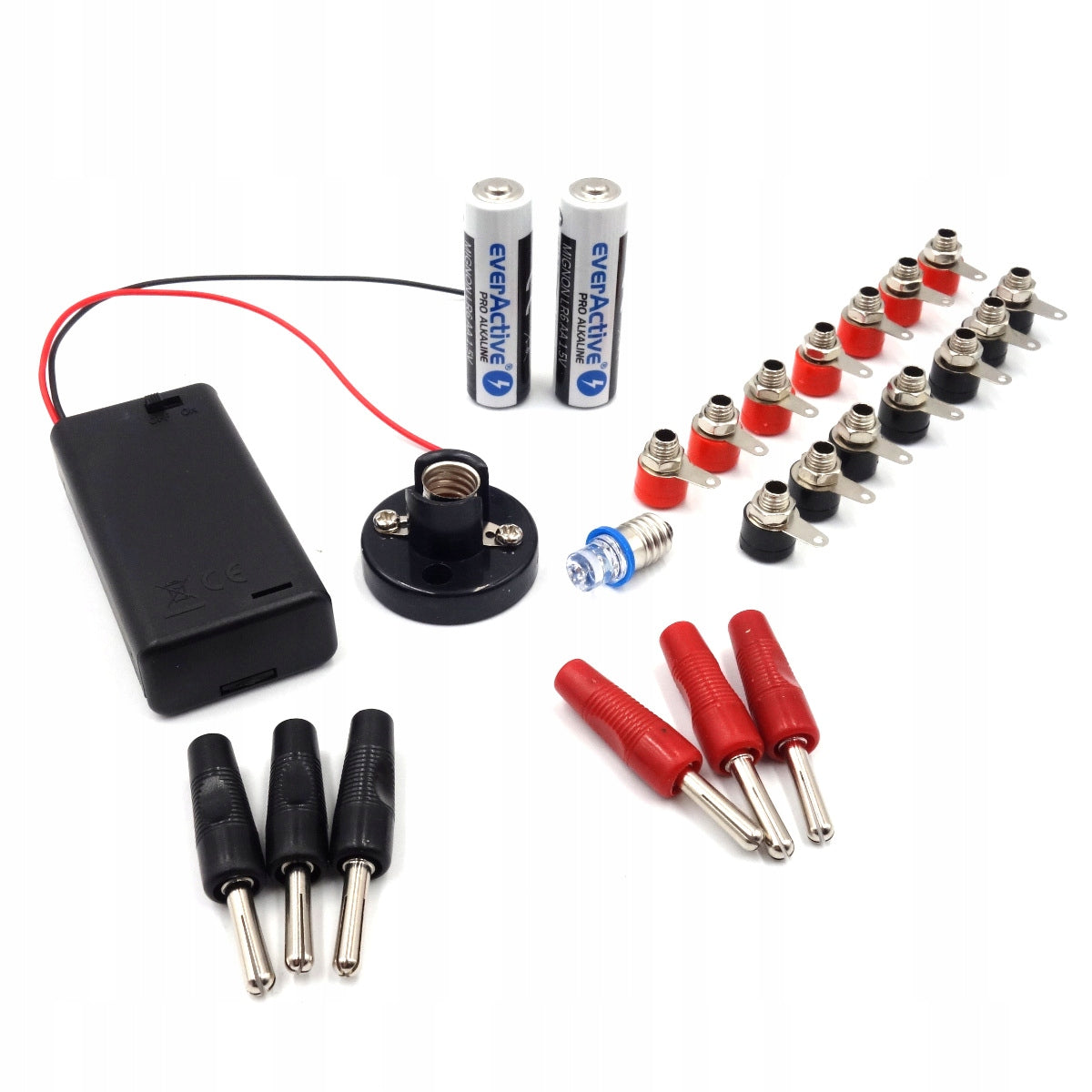SET FOR TECHNICAL CLASSES FOR THE CONSTRUCTION OF SIMPLE ELECTRICAL CIRCUITS KL 4-6 Packaging status original