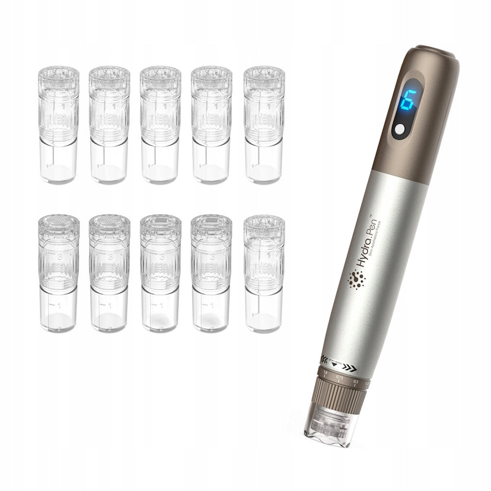 SET Hydra.Pen H3 + 10 Cartridges WITH dermapen DISPENSER Dr Pen PREMIUM