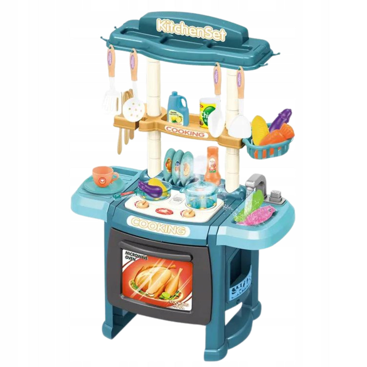SET KITCHEN INTERACTIVE KITCHEN TABLE SINK BURNERS SOUND EFFECTS Brand Maksik