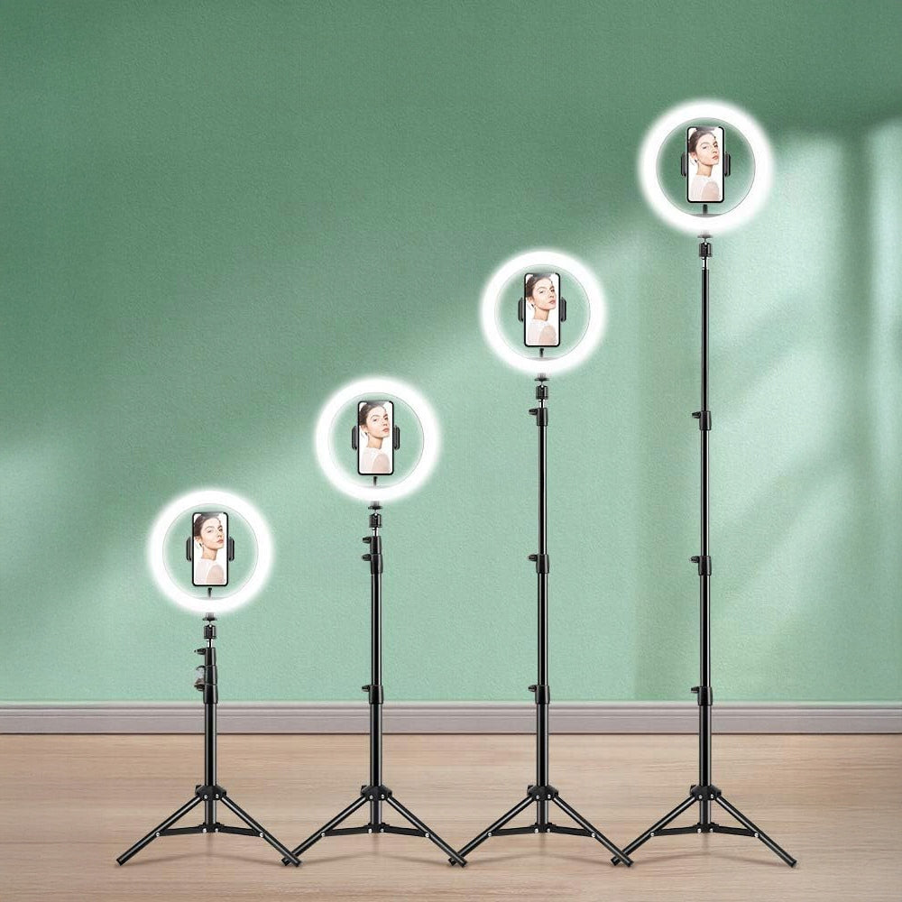 SET LED RING LAMP RING 32cm FOR MAKEUP SELFIE + TRIPOD 210cm Manufacturer code SENY-320D+SENY-210