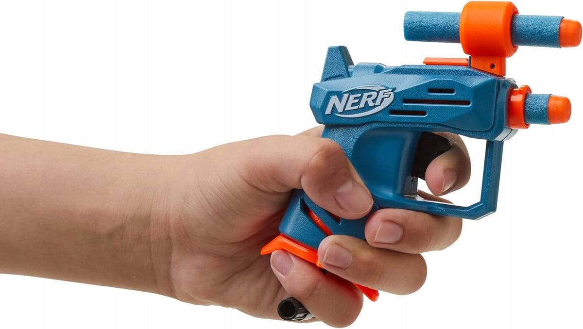 SET NERF ELITE 2.0 3 LAUNCHERS PISTOL RIFLE SHOTGUN AND ARROWS Color blue