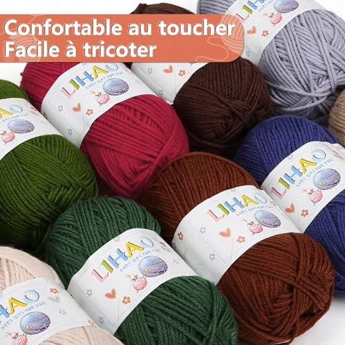SET OF 10 KNITTING WOOLS acrylic for home gift included new Manufacturer code SWC5908151967973