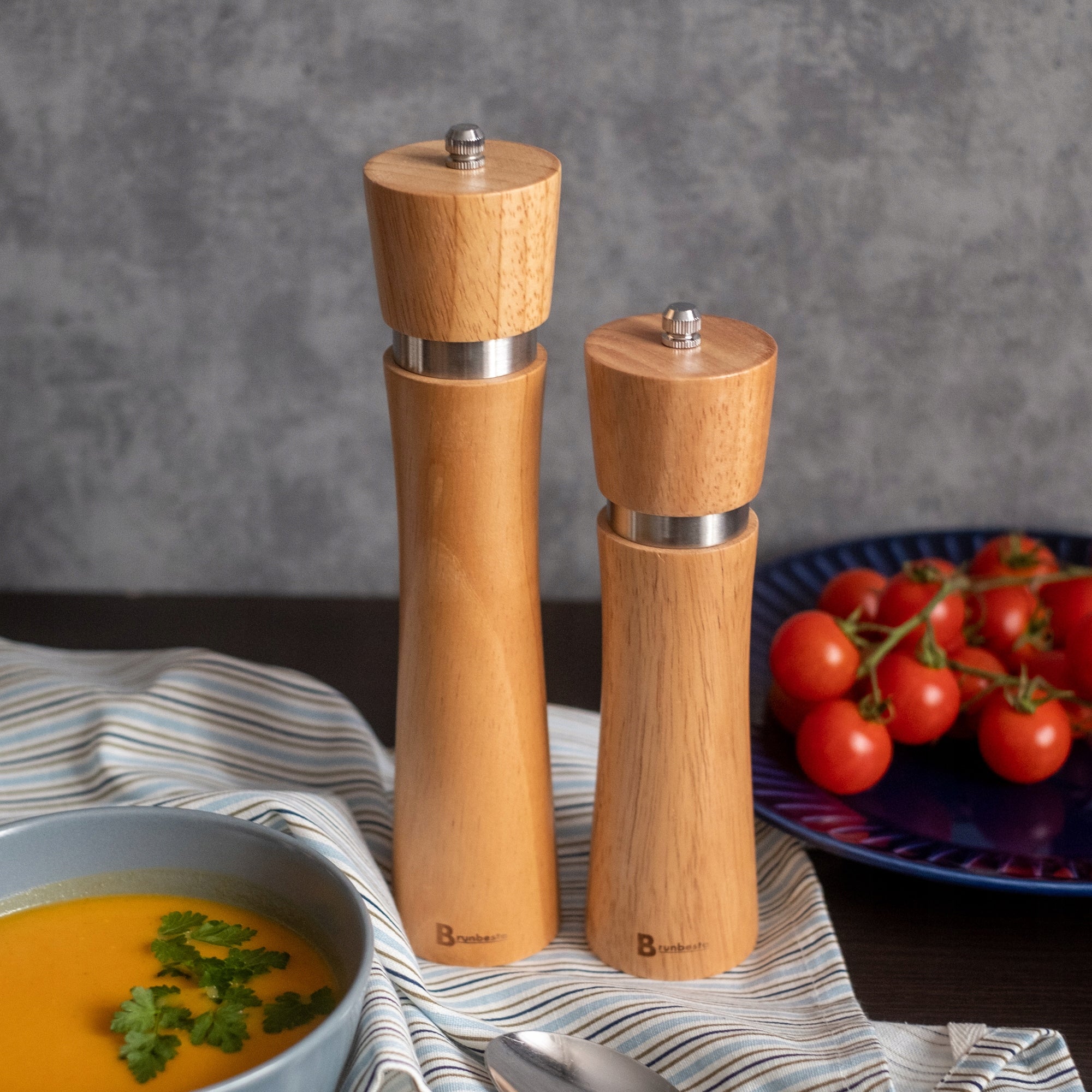 SET OF 2 MILLERS FOR SALT PEPPER SPICE WOOD Manufacturer code BR2791