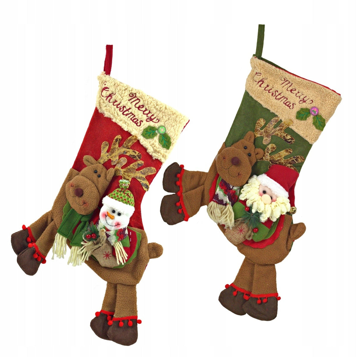 SET OF 2 X CHRISTMAS GIFTS SOCK XXL