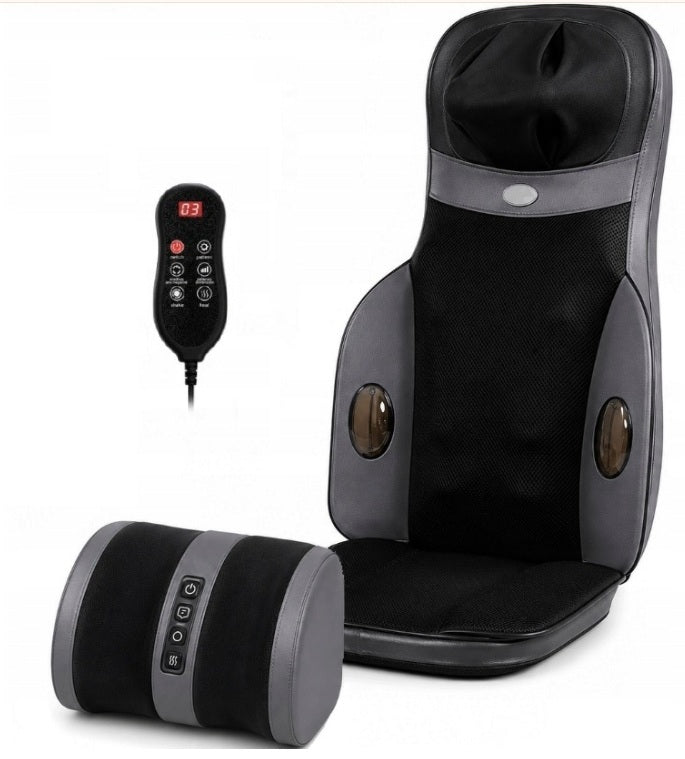 SET OF 2 in 1 SHIATSU Massage Mat Mattress Massage Chair + Foot Massager