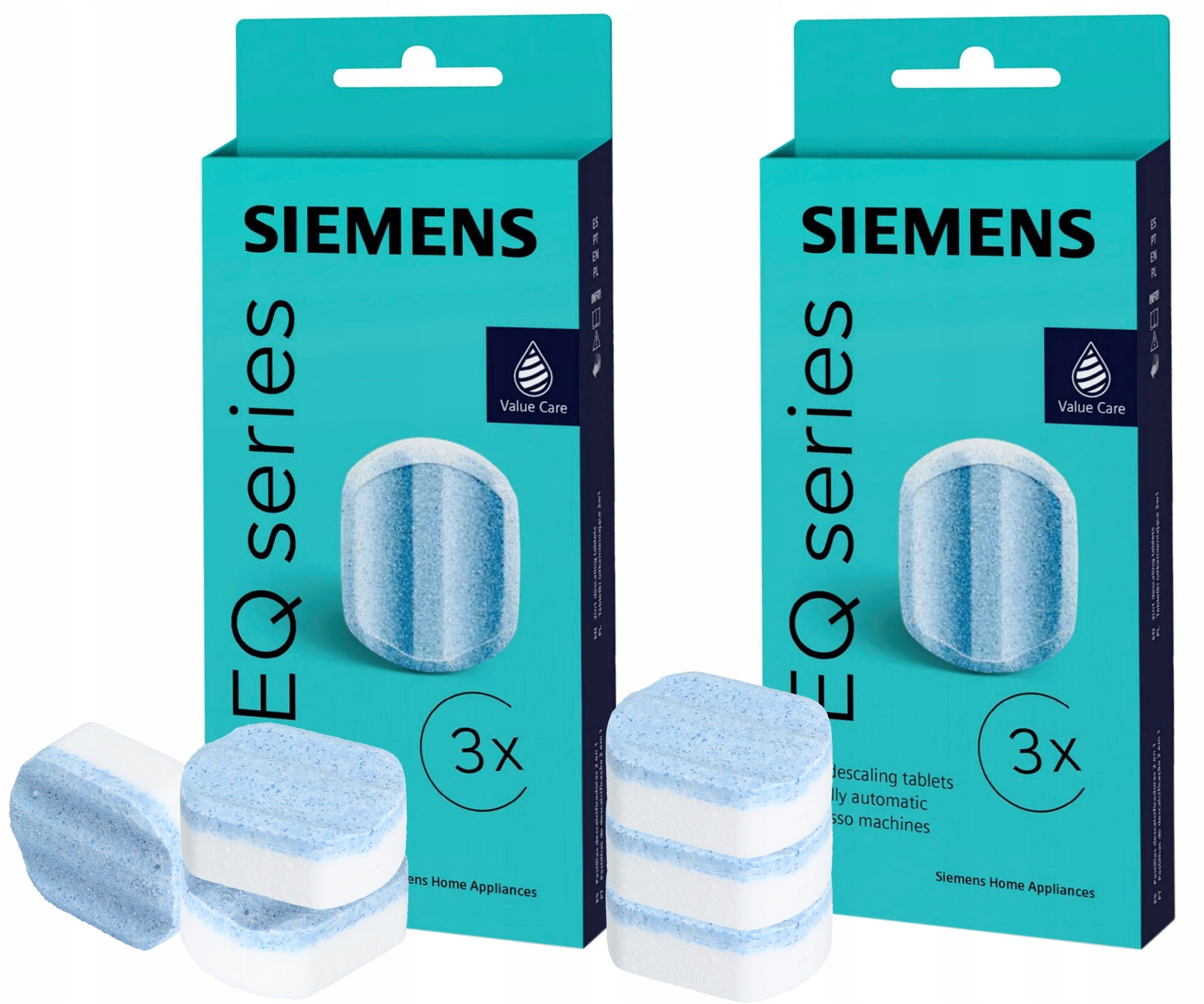 SET OF 2x3 pcs descaler in tablets Siemens Bosch EQ Series TZ80002B